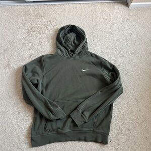 Nike Dark Green Pullover Hoodie